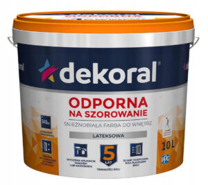 Read more about the article Farba Dekoral Akrylit W – Trwała i Śnieżnobiała Farba Do Wnętrz !